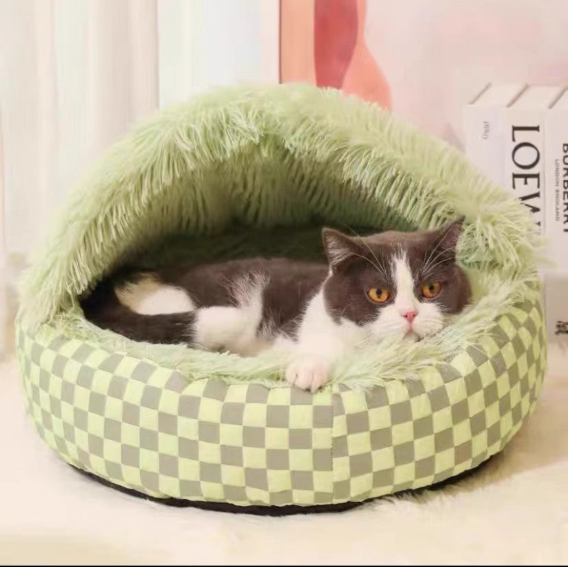 Pet Warm Diamond Quilt Closed Nest - PP12